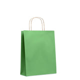 Sac En Papier Moyen Format Paper Tone M Personnalisable Green Sacs Shopping