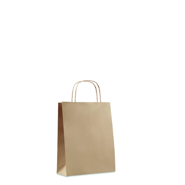 Sac En Papier Petit Format Paper Tone S Personnalisable Beige Sacs Shopping