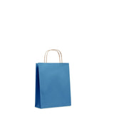 Sac En Papier Petit Format Paper Tone S Personnalisable Bleu Sacs Shopping