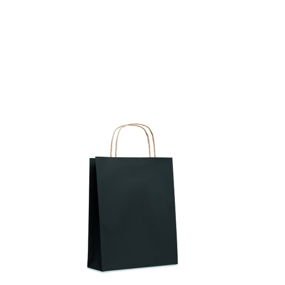 Sac En Papier Petit Format Paper Tone S Personnalisable Noir Sacs Shopping