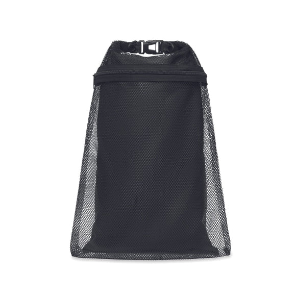Sac Étanche 6L Avec Sangle Scuba Mesh Personnalisable Noir Sacs À Dos & De Plein Air