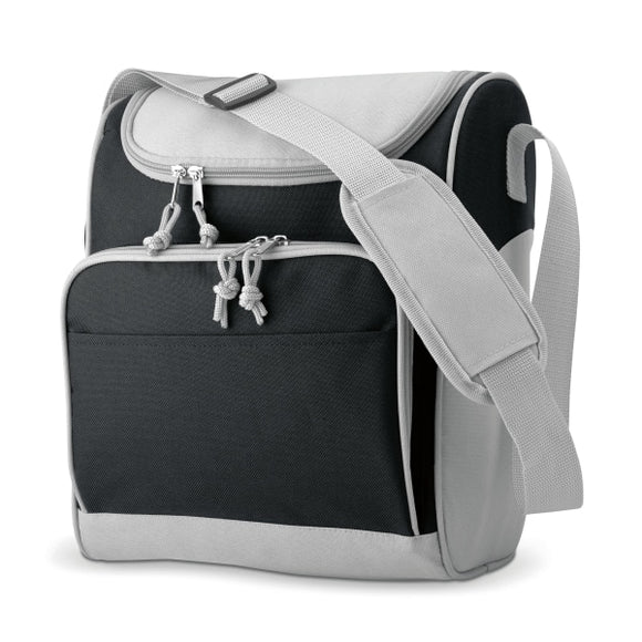 Sac Isotherme Avec Poche Zipper Personnalisable Noir Sacs À Dos & De Plein Air