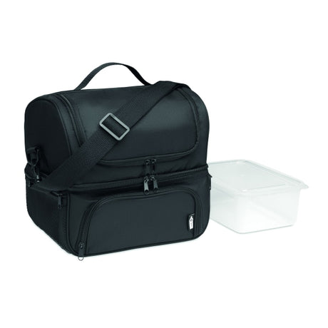 Sac Isotherme En 600D Rpet Iceberg Personnalisable Black Sacs À Dos & De Plein Air