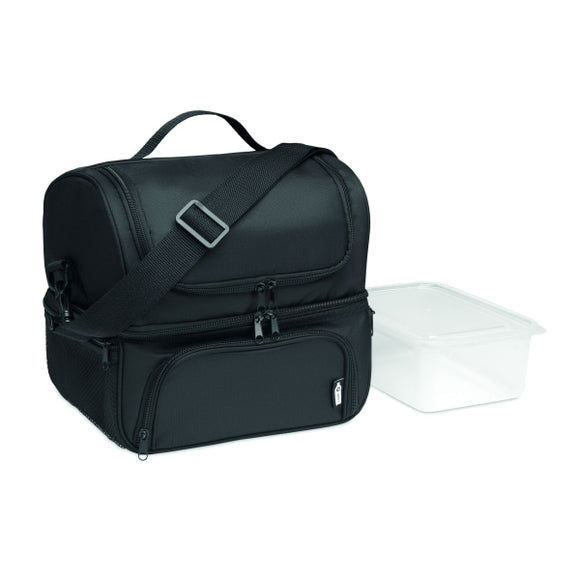 Sac Isotherme En 600D Rpet Iceberg Personnalisable Black Sacs À Dos & De Plein Air