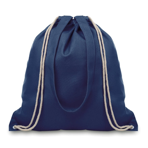 Sac Shopping À Cordelette Moira Personnalisable Blue Sacs