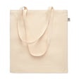Sac Shopping En Coton Biologique Nuoro Personnalisable Beige Sacs