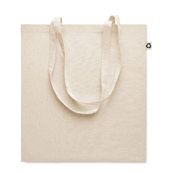 Sac Shopping En Coton Recyclé Zoco Personnalisable Beige Sacs