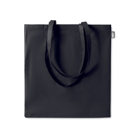 Sac Shopping En Rpet Laminé Tote Personnalisable Black Sacs