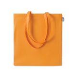 Sac Shopping En Rpet Laminé Tote Personnalisable Orange Sacs