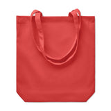 Sac Shopping En Toile 270 Gr/M² Rassa Coloured Personnalisable Red Sacs