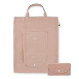 Sac Shopping Pliable 140 Gr/M² Duofold Personnalisable Beige Sacs