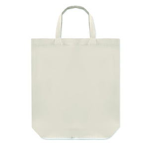 Sac Shopping Pliable En Coton Foldy Cotton Personnalisable White Sacs