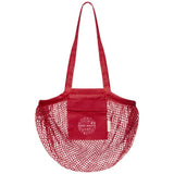 Sac Shopping Pune En Coton Maille Filet Bio Gots 100 G/M2 6L Personnalisable Sacs