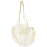 Sac Shopping Pune En Coton Maille Filet Bio Gots 100 G/M2 6L Personnalisable Sacs