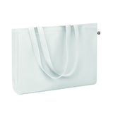 Sac Toile Recyclée 280 Gr/M ² Respect Coloured Personnalisable Blanc Sacs Shopping