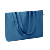 Sac Toile Recyclée 280 Gr/M ² Respect Coloured Personnalisable Blue Sacs Shopping