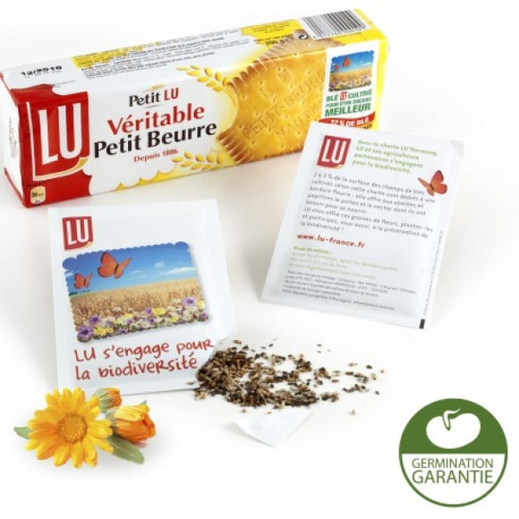 Sachet De Graines Format 76X110 Mm Personnalisable Plantes Publicitaires
