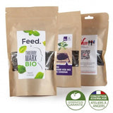 Sachet Personnalisé Garni De Terre Et Graines - Kit Plantation Plantes Publicitaires