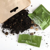 Sachet Personnalisé Garni De Terre Et Graines - Kit Plantation Plantes Publicitaires
