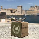 Cube de Savon de Marseille personnalisé fabrication France 🇫🇷