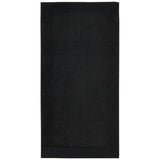 Serviette De Bain En Coton 550 G/M² 50X100 Cm Nora Personnalisable Noir Vêtements