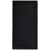Serviette De Bain En Coton 550 G/M² 70X140 Cm Ellie Personnalisable Noir Vêtements