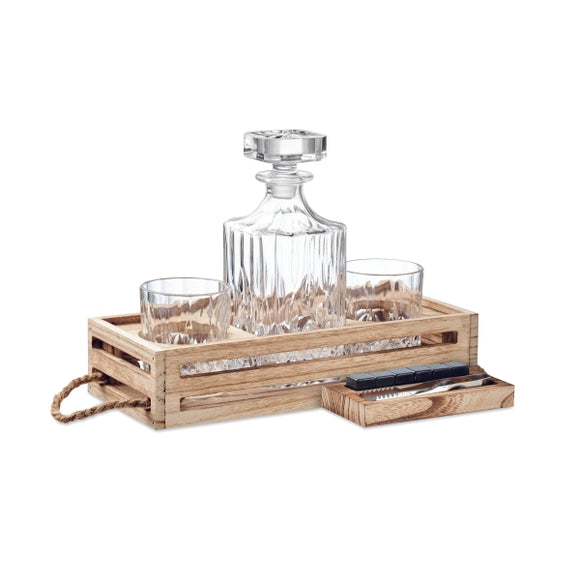 Set À Whisky De Luxe Bigwhisk Personnalisable Brown Accessoires