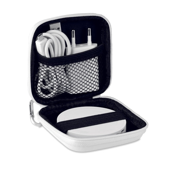Set Chargeur Sans Fil Wireless Plato Set Personnalisable White Chargeurs