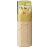 Set De 12 Crayons Couleur Personnalisable Stylos