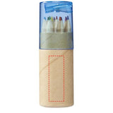 Set De 12 Crayons Couleur Personnalisable Stylos