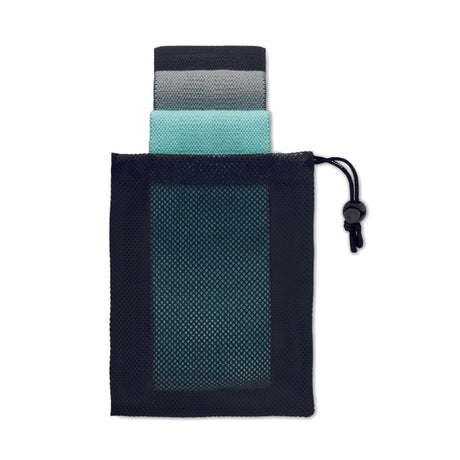 Set De 3 Bandes Fitness Banda Personnalisable Black Sport & Santé