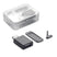 Set De Bloqueurs Pour Pc Blocker Set Personnalisable Black Accesoires Bureau
