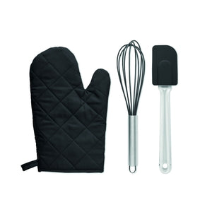 Set Dustensiles De Cuisine Dateki Personnalisable Black Accessoires Culinaires