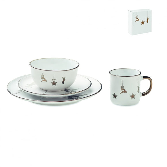 Set En Céramique 4 Pièces Eramik Personnalisable White Tasses