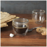 Set Espresso 2 Pièces En Verre Boda Personnalisable Récipients Boisson