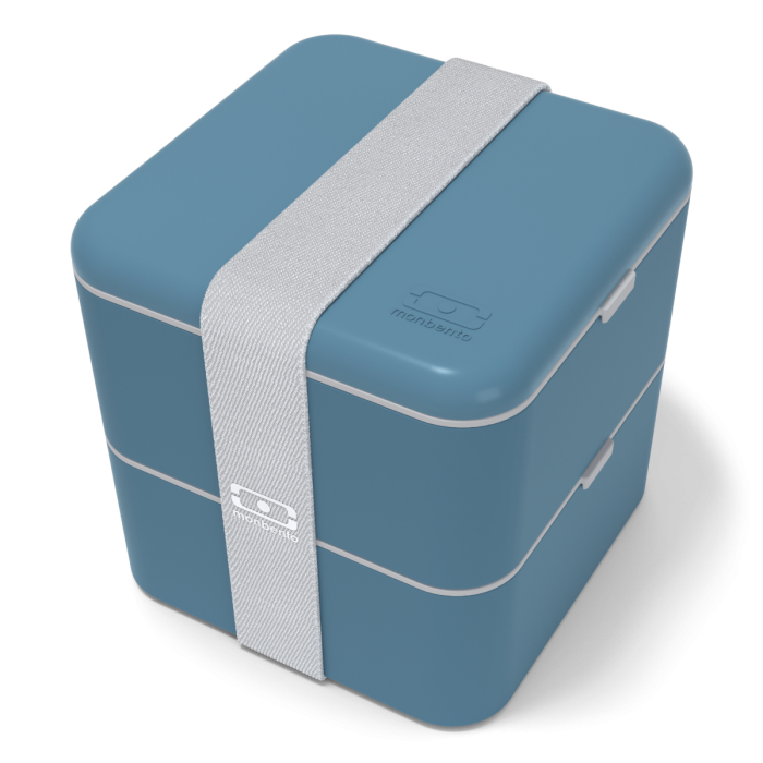 Boîte à repas (lunchbox) Mon Bento® format carré fabrication France 🇫🇷