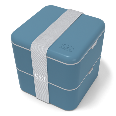 Boîte à repas (lunchbox) Mon Bento® format carré fabrication France 🇫🇷