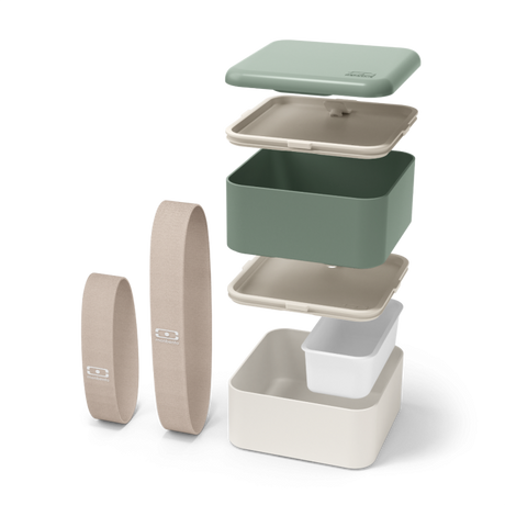 Boîte à repas (lunchbox) Mon Bento® format carré fabrication France 🇫🇷