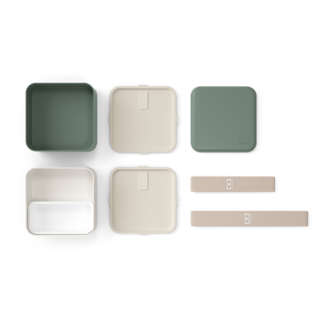 Boîte à repas (lunchbox) Mon Bento® format carré fabrication France 🇫🇷
