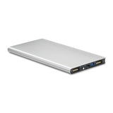 Station De Chargement 8000Mah Powerflat8 Personnalisable Silver Powerbanks