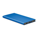 Station De Chargement 8000Mah Powerflat8 Personnalisable Blue Powerbanks