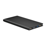 Station De Chargement 8000Mah Powerflat8 Personnalisable Black Powerbanks
