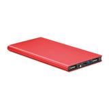 Station De Chargement 8000Mah Powerflat8 Personnalisable Red Powerbanks