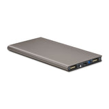 Station De Chargement 8000Mah Powerflat8 Personnalisable Titanium Powerbanks