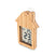 Station Météo En Bambou Hisa Personnalisable Brown Accesoires De Bureau
