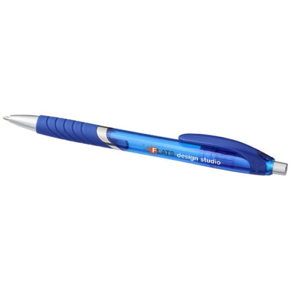 Stylo À Bille Avec Pièce Anti-Dérapante En Caoutchouc Turbo Personnalisable Stylos