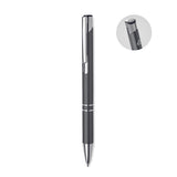 Stylo À Bille En Alu Recyclé Dona Personnalisable Titanium Ecriture