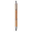Stylo À Bille En Bambou. Bern Bamboo Personnalisable Brown Ecriture