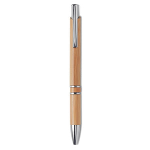 Stylo À Bille En Bambou. Bern Bamboo Personnalisable Brown Ecriture