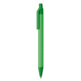 Stylo À Bille En Papier/Maïs Cartoon Coloured Personnalisable Lime Ecriture